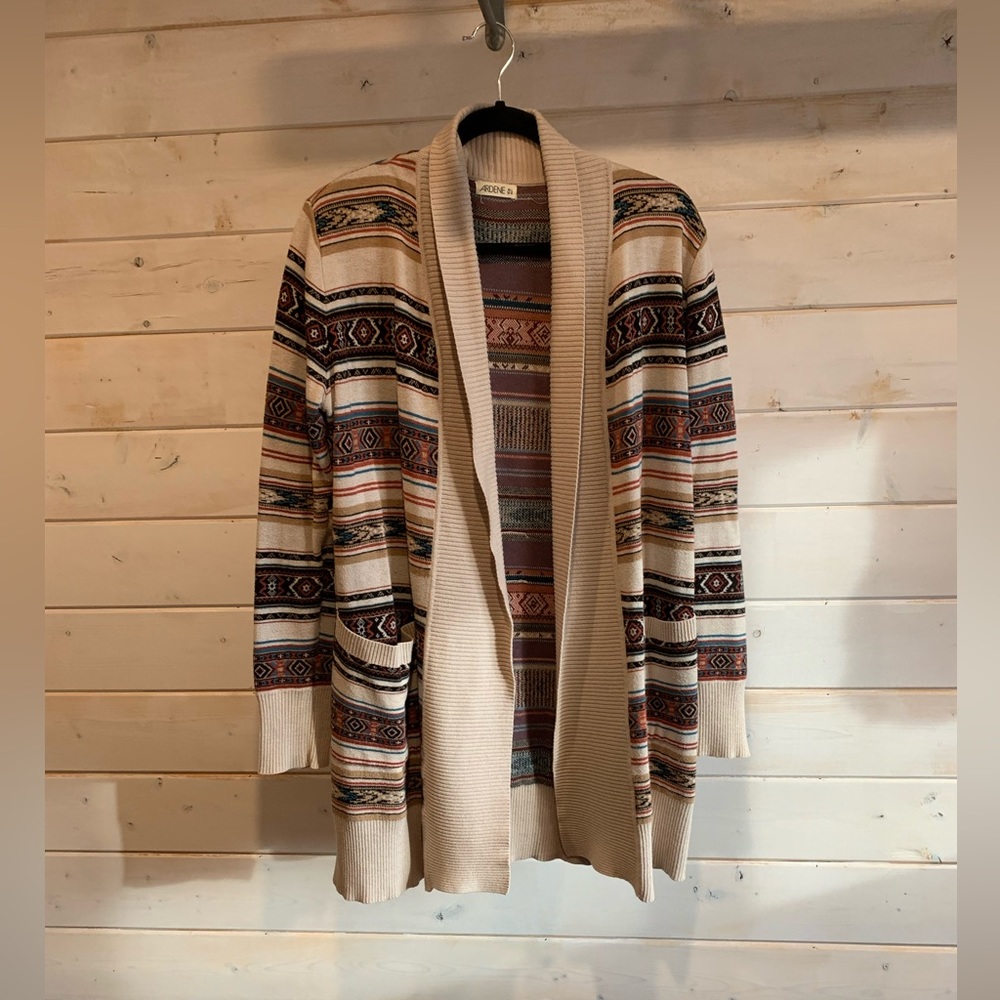 Ardene | Boho Aztec Print Cardigan